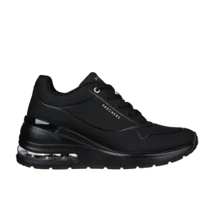 speed - oriented running gear marathon - specific shoes Skechers sneakers da donna Million Air Elevated Air 155401/BBK nero