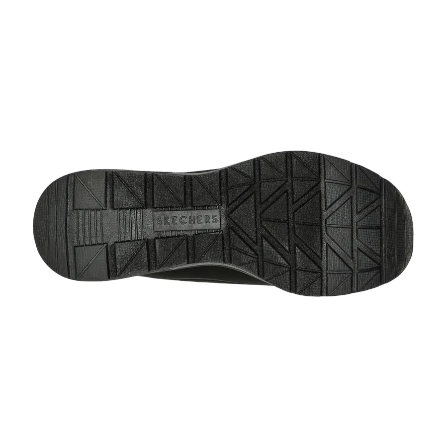 Skechers sneakers da donna Million Air Elevated Air 155401/BBK nero Smooth Step