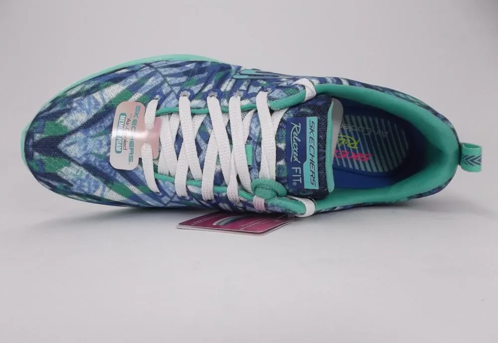 Temperature Regulating Material Skechers Valeris Mai Tai 12222/NVAQ navy aqua