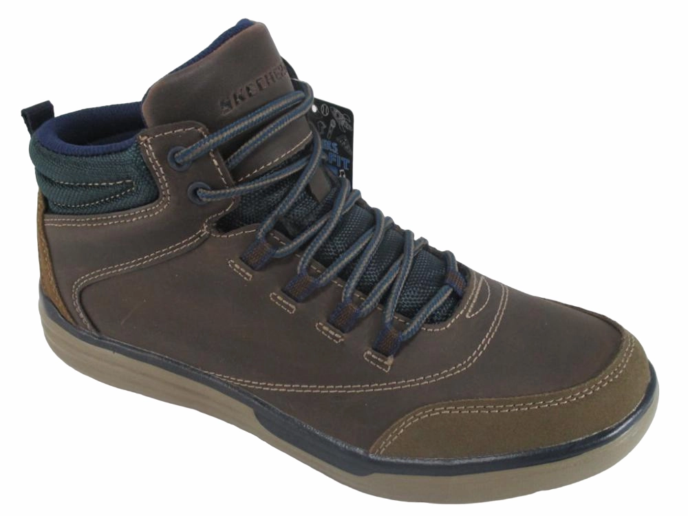 Skechers scarpa casual da bambino Direct Pulse 93879L CHOC marrone suitable for youth