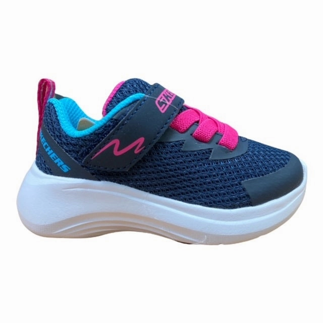 breathable - upper - feature shoes pronation control shoes Skechers scarpa da ginnastica da bambina Selectors JAMMIN' Jogger 302470N/NVY blu
