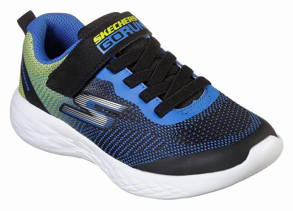 Casual Use Blister Prevention Design Skechers scarpa da ginnastica da bambino Go Run 600 Farrox 97867L BBLM nero