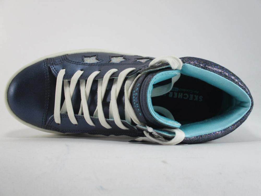 Skechers scarpa sneakersd da ragazza Sidestreet Funk It Out 84595L NVY blu Easy - entry Multi Directional Lugs