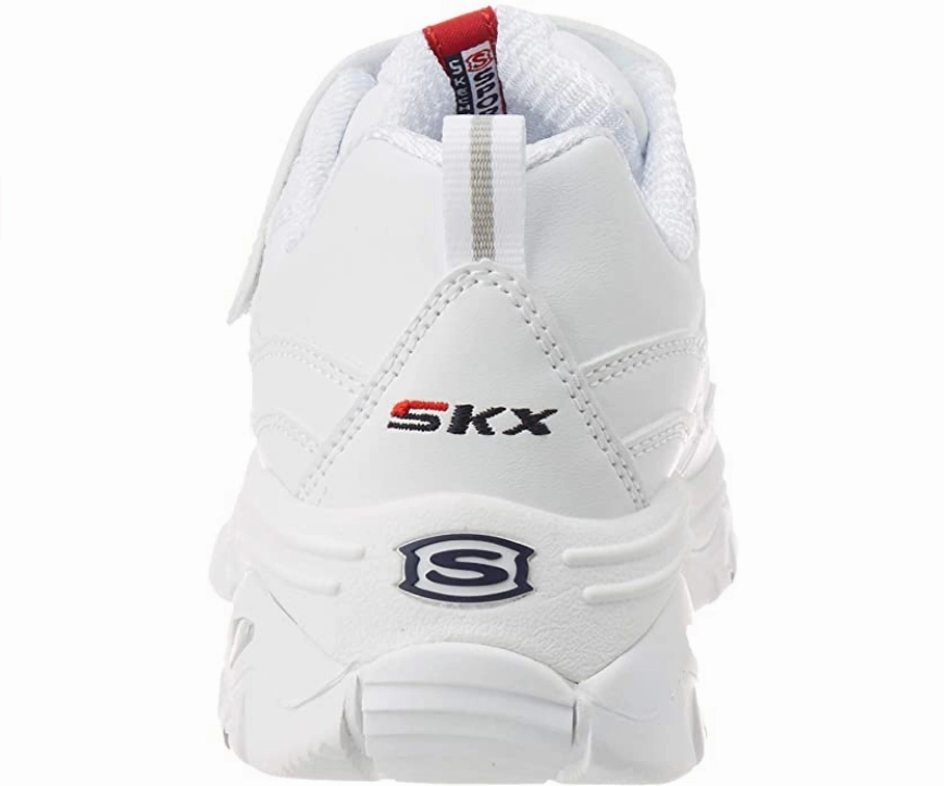 Warm Skechers sneakers da bambina Energy 30225L/WML bianco