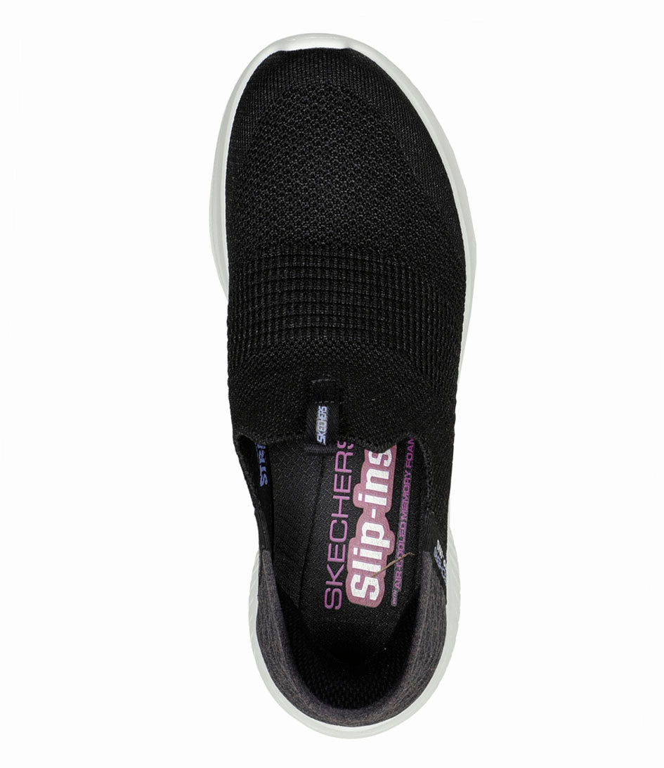 Skechers sneakers da donna Slip-ins Ultra Flex 3.0 Smooth Step 149709/BLK nero Half   Size Available