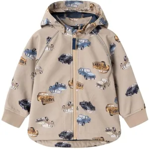 Winter Fashion waterproof construction Name it Savannah Tan Alfa08 Softshell Jacket Bilo