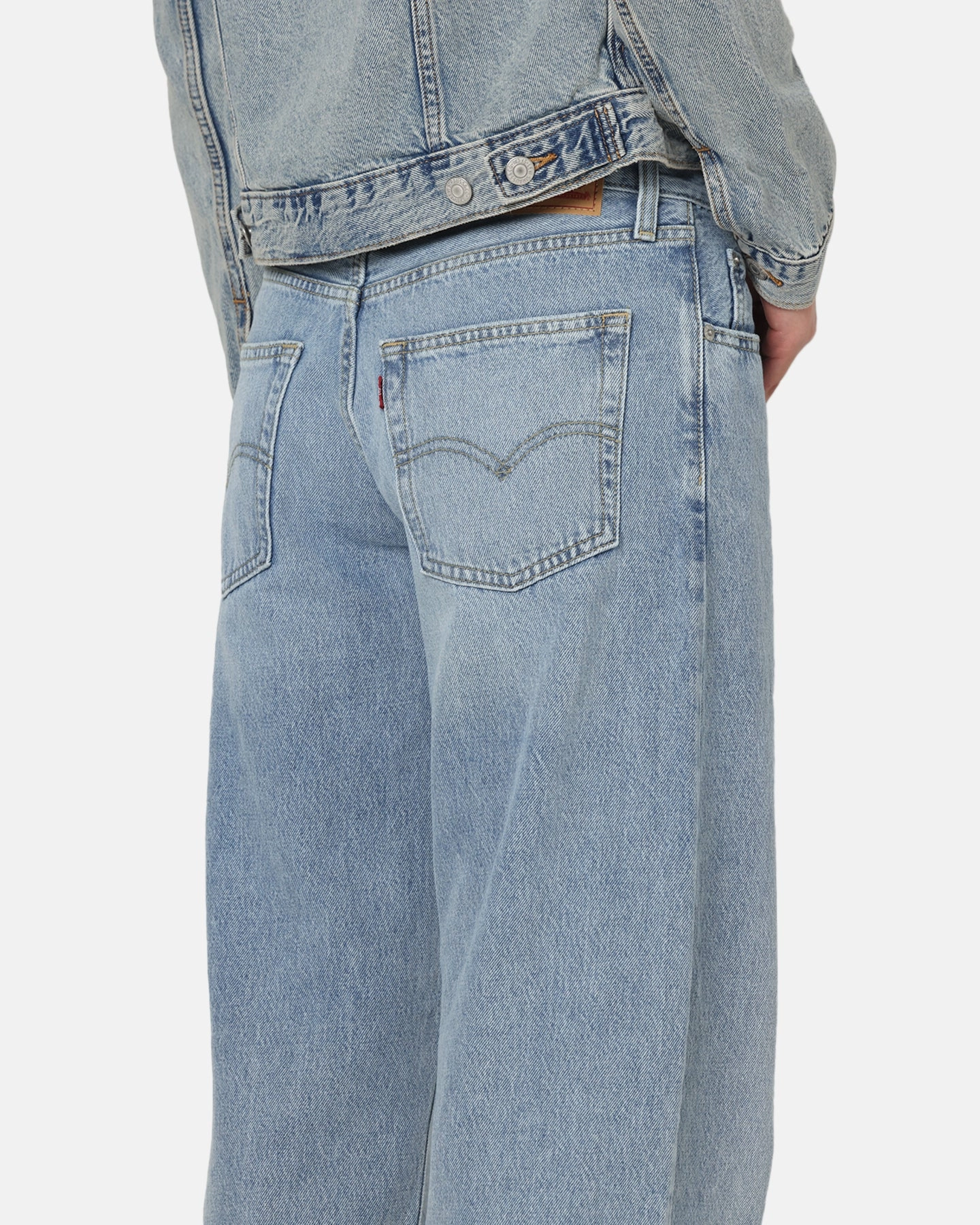 Flex Wear Design Levi Strauss And Co Women's '94 Baggy Denim Jeans Blue