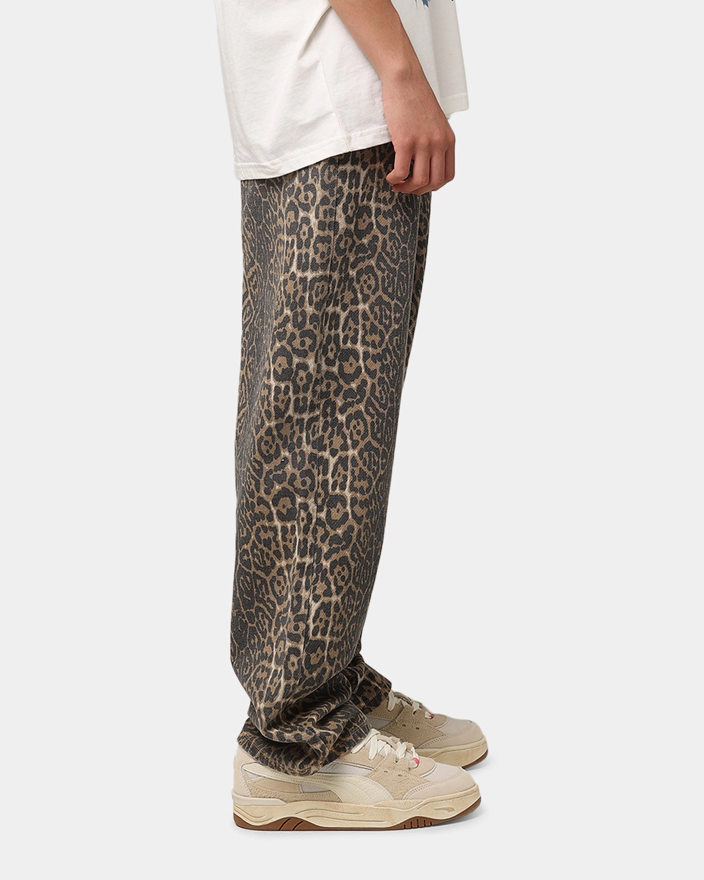 XXIII Leopard Baggy Jeans Leopard All Purpose Packable Fit
