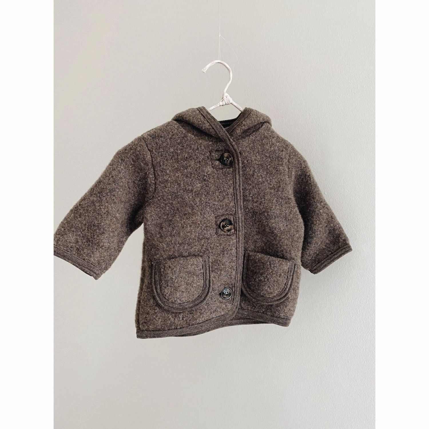 Lalaby Chocolate Babar Jacket Reinforced Shoulder Panels