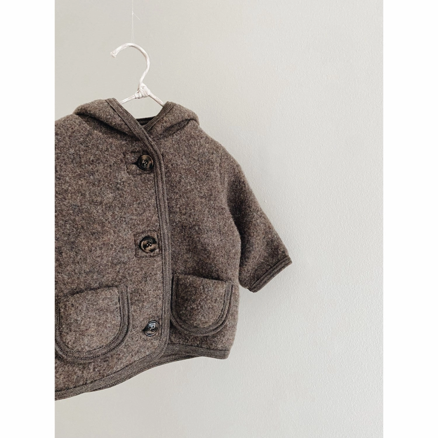 Lalaby Chocolate Babar Jacket OdorResistantTreatment Sustainable Recycled Material