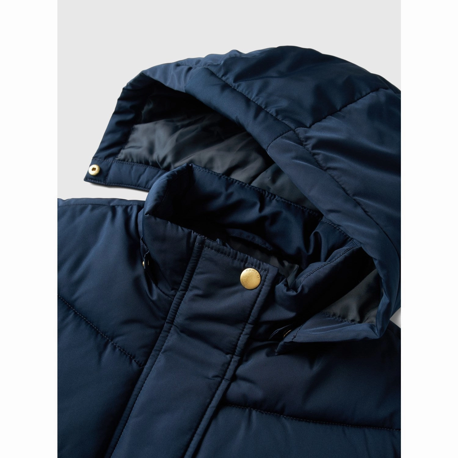 Name It Dark Sapphire Memo Long Jacket hypoallergenic material Comfortable lining