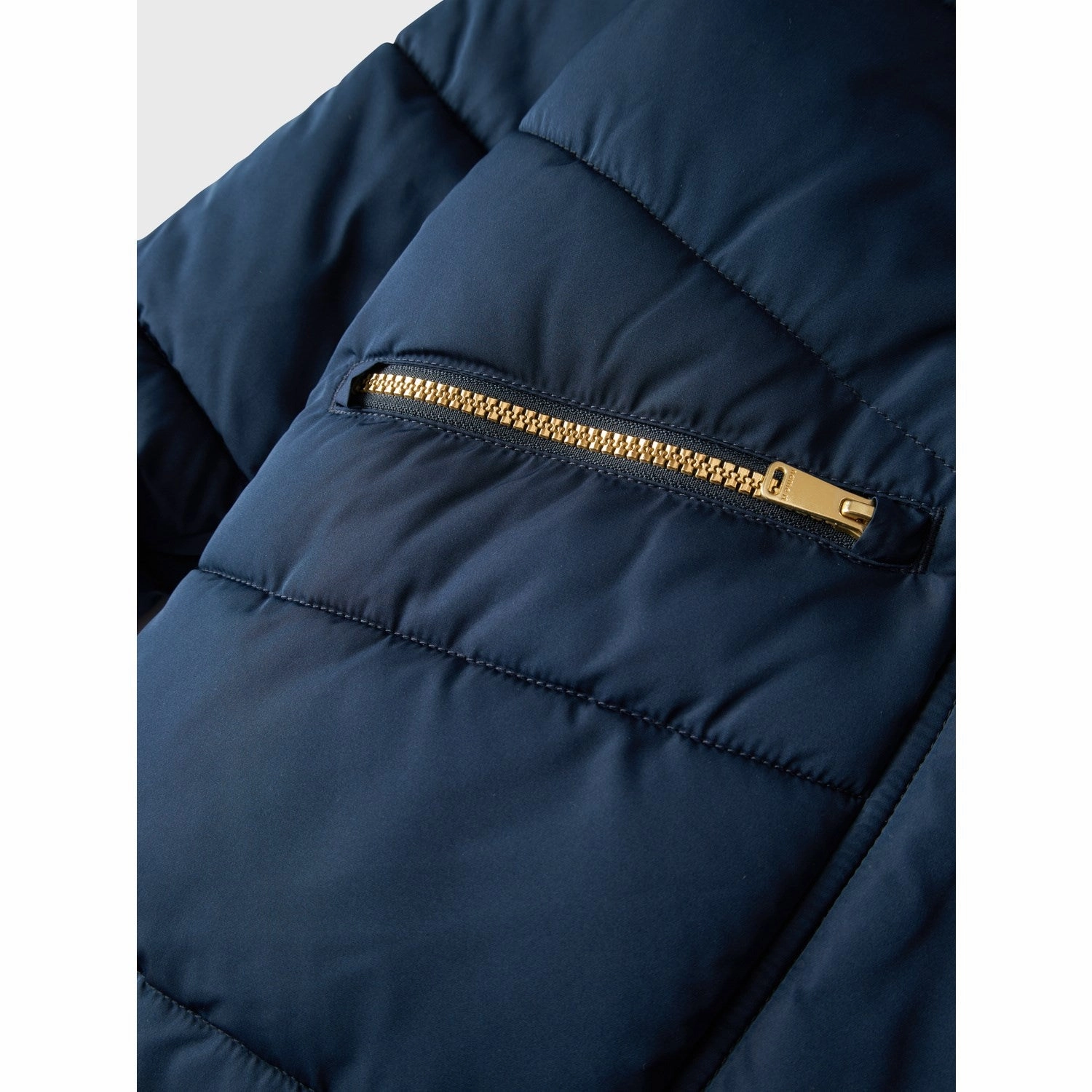 Basic Layers Non Restrictive Movement Cut Name It Dark Sapphire Memo Long Jacket