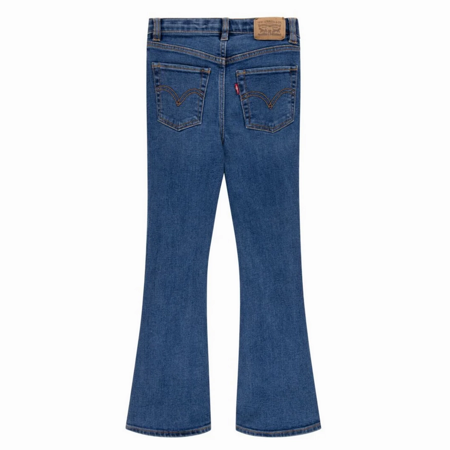 Street Fashion Casual Winter Warmth Levi's pantalone jeans da bambina e ragazza 726 Flare 4EG970-D5Q medio
