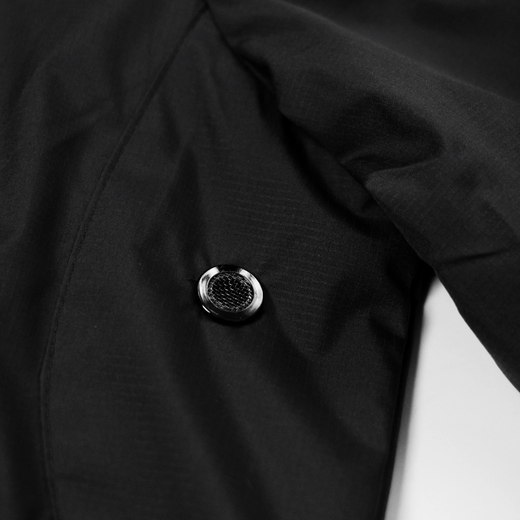 Sleek Outerwear Marai Ripstop Nylon Windbreaker Jacket Men