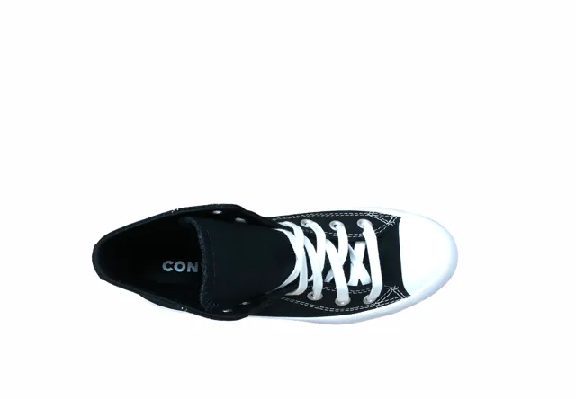 Converse scarpa sneakers da donna Chuck Taylor All Star Lugged High Top 565901C nero running in an intersection area shoes