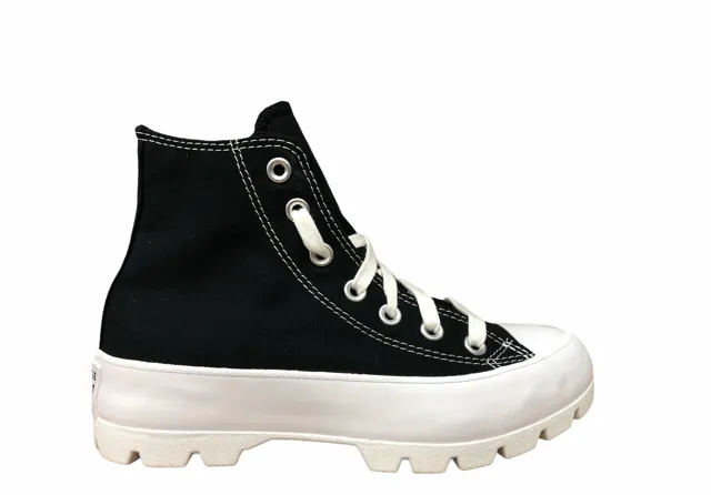 Converse scarpa sneakers da donna Chuck Taylor All Star Lugged High Top 565901C nero running accessory Zero Drop Sole