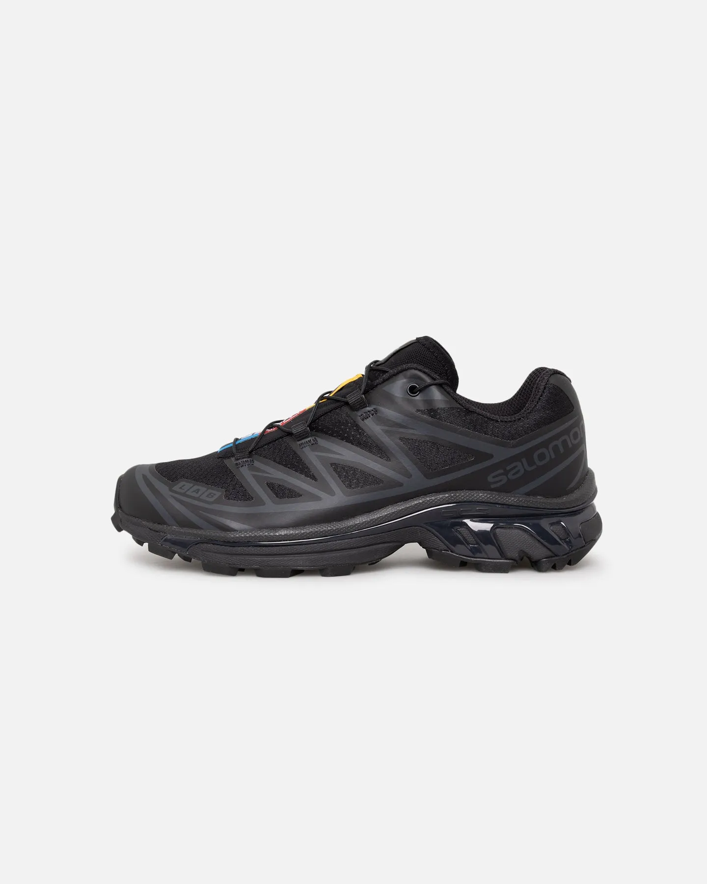 Salomon XT-6 Black Orthotic Friendly Design