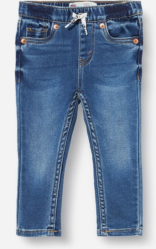 True Comfort Anti Fade Technology Levi's Kids Pantalone denim da bambino Skinny Dobby Pull On 6EC946-M0L tambourine