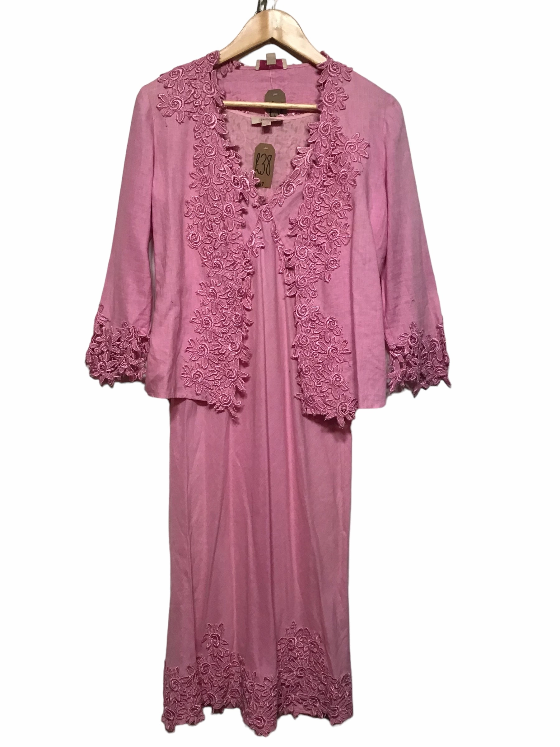 farmers Whistles Dress and Blazer Set (Size 10)