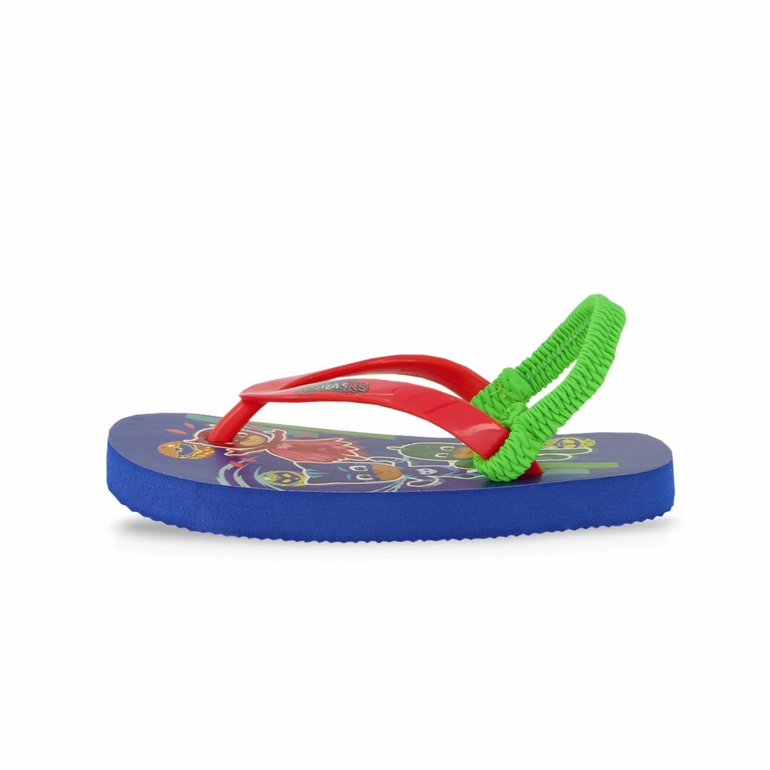 Compression Resistant Midsole Steady Form Kids' (Preschool) PJ Masks Flip Flop (FTS4593AMA BLU)
