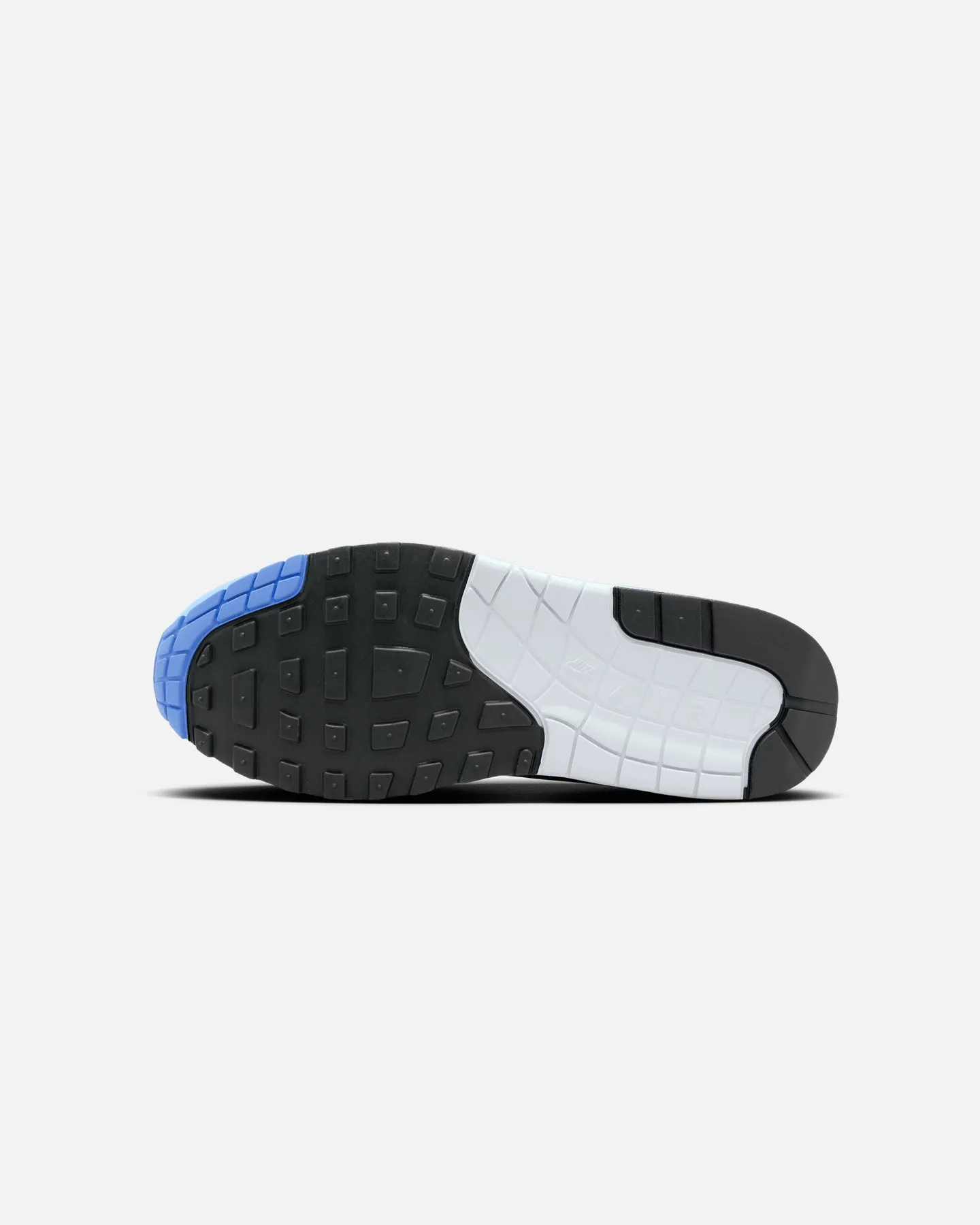 Nike Women's Air Max 1 White/Royal Pulse-Phantom Black running for a way to stay involved in sports Toe box