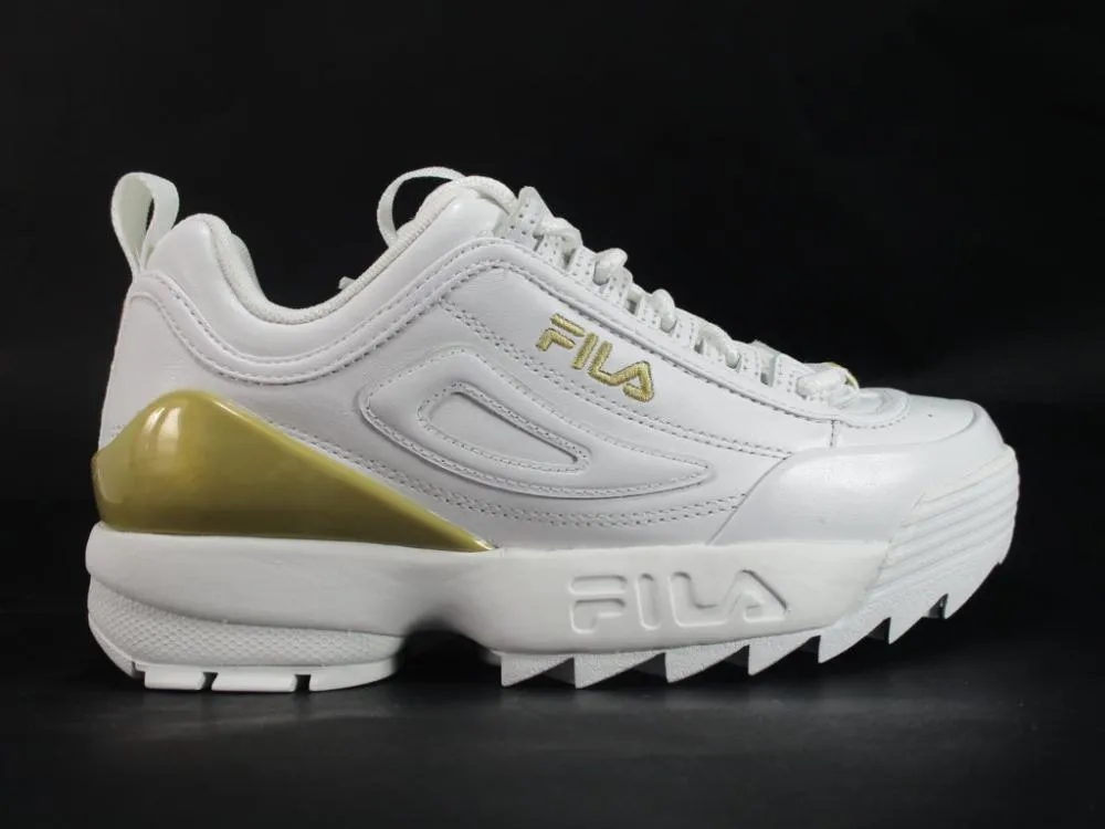 tennis - court running shoes Competitive - running Fila scarpa sneakers da donna Disruptor Premium 1010862.1FG bianco oro