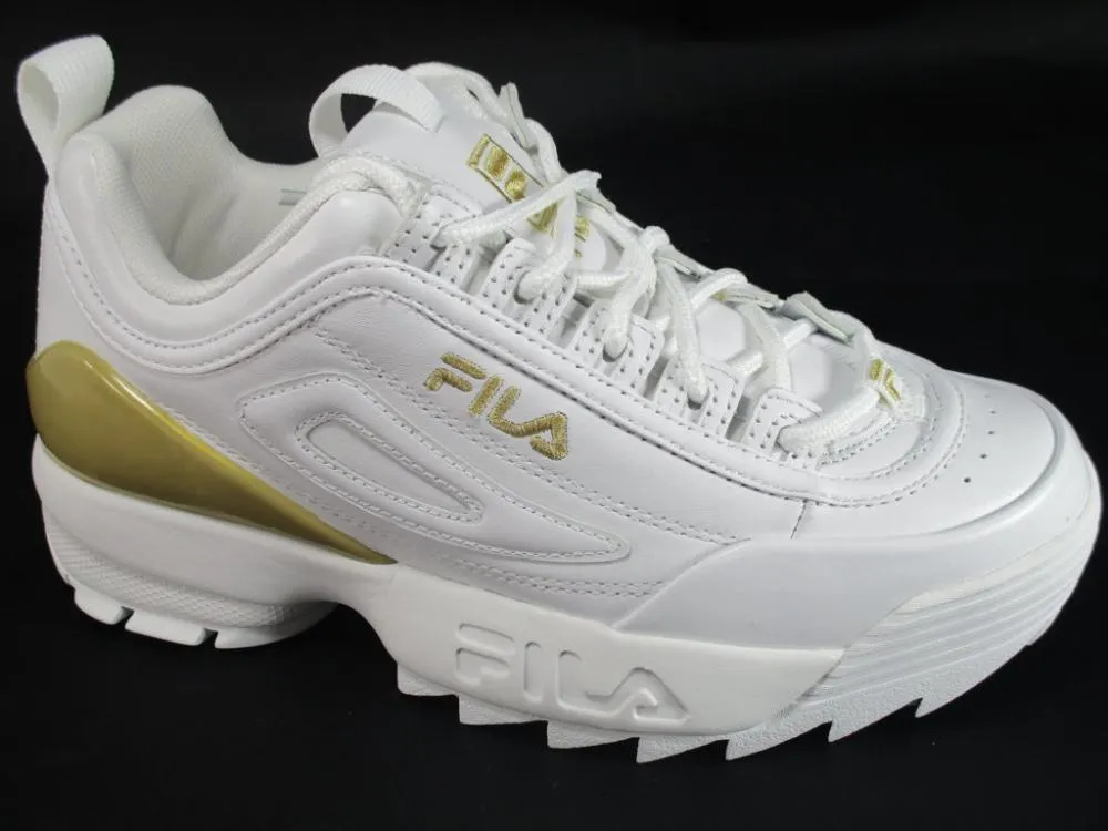 active shoes Fila scarpa sneakers da donna Disruptor Premium 1010862.1FG bianco oro