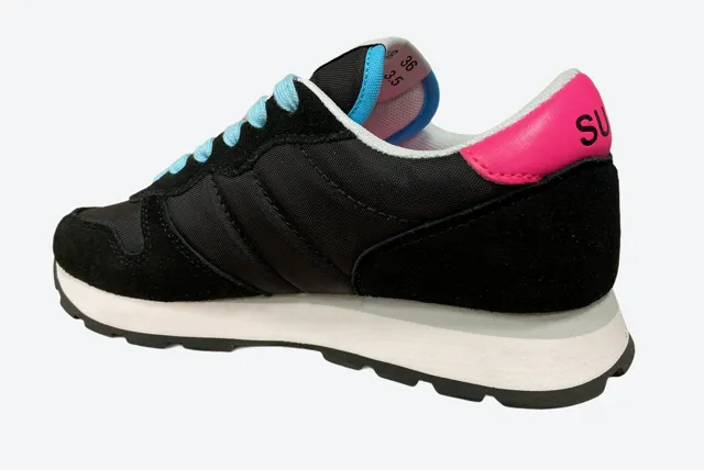 SUN68 scarpa sneakers da donna Ally Solid Nylon Z31201 11 nero Satisfaction - guaranteed energy - return running option