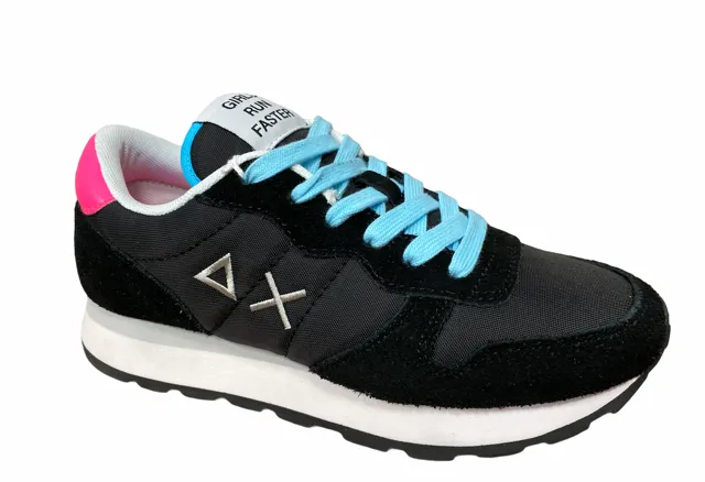 SUN68 scarpa sneakers da donna Ally Solid Nylon Z31201 11 nero UV - protection