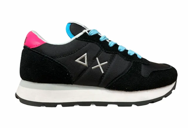 LeatherDurability Quality craftsmanship SUN68 scarpa sneakers da donna Ally Solid Nylon Z31201 11 nero