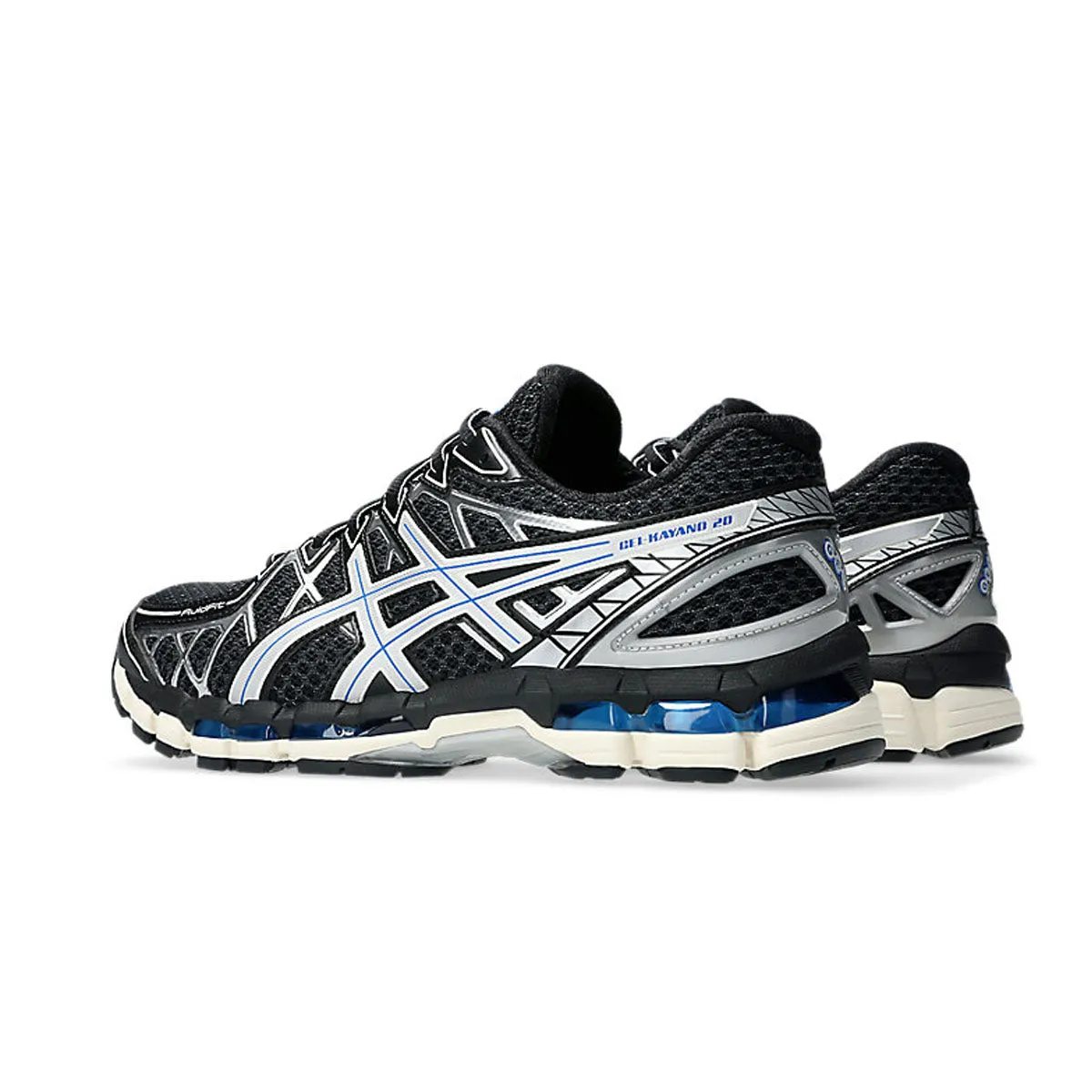 GEL-Kayano 20 'Black Pure Silver' Long-Distance Support