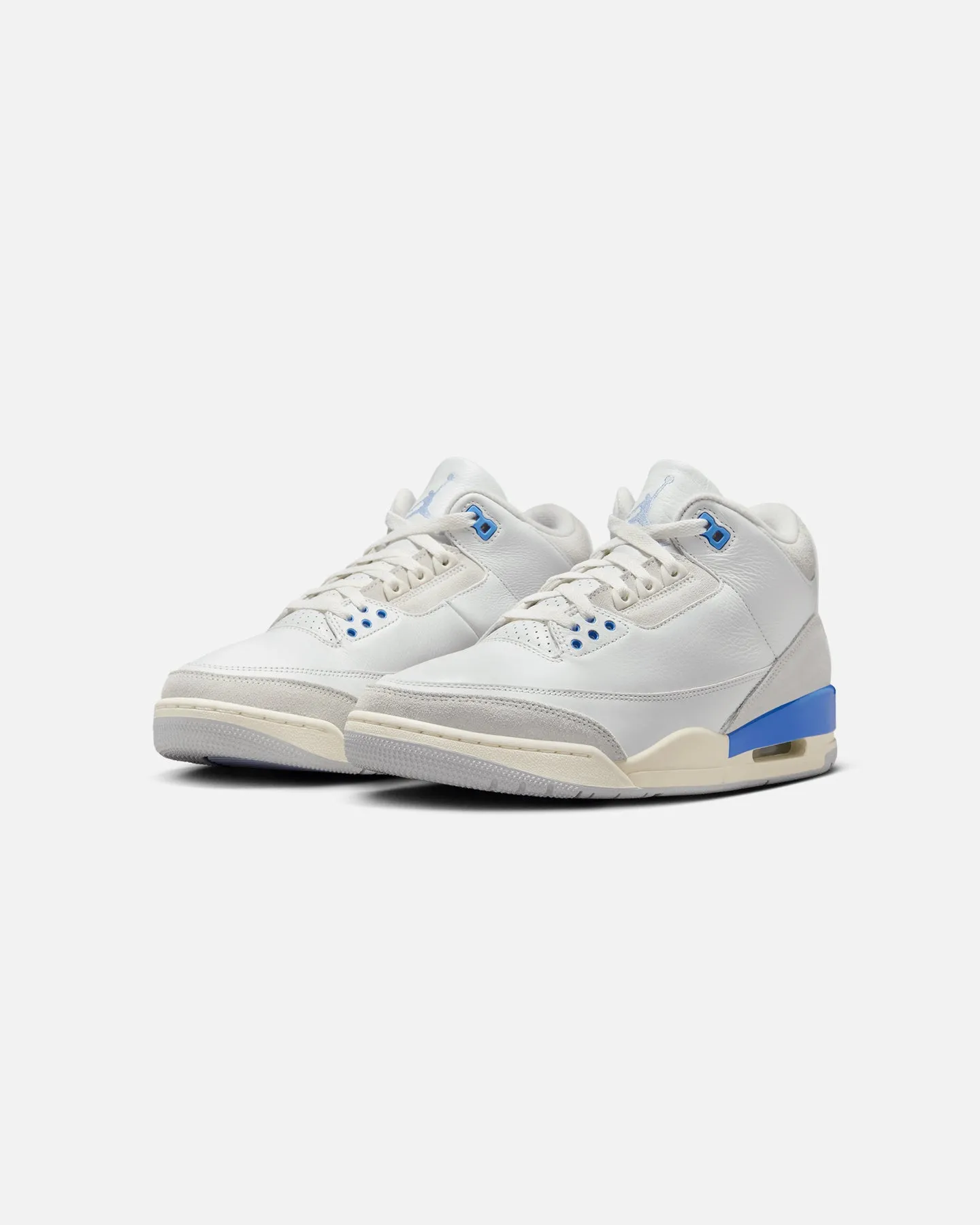 Hyperlock Technology Shock Diffusion Technology Jordan Air Jordan 3 Retro "Lucky Shorts" Summit White/Hydrogen Blue