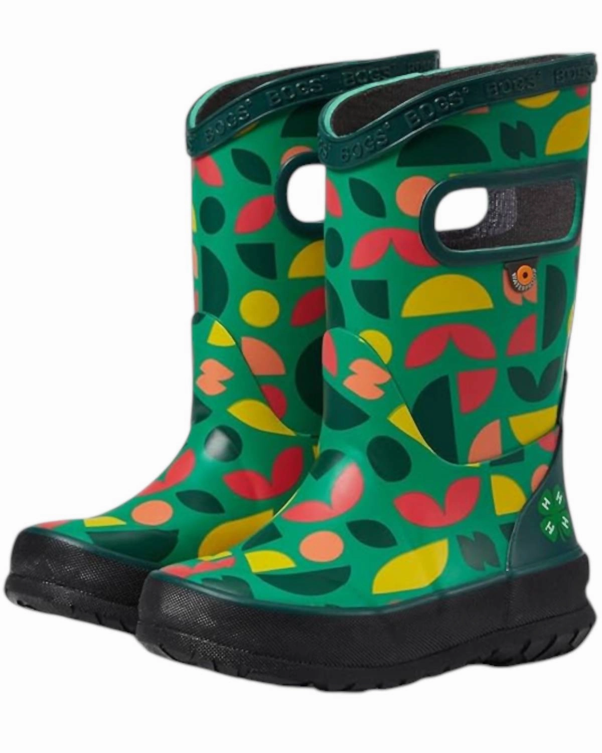Smart cushioning Girl's Shapes Rain Boots In Green