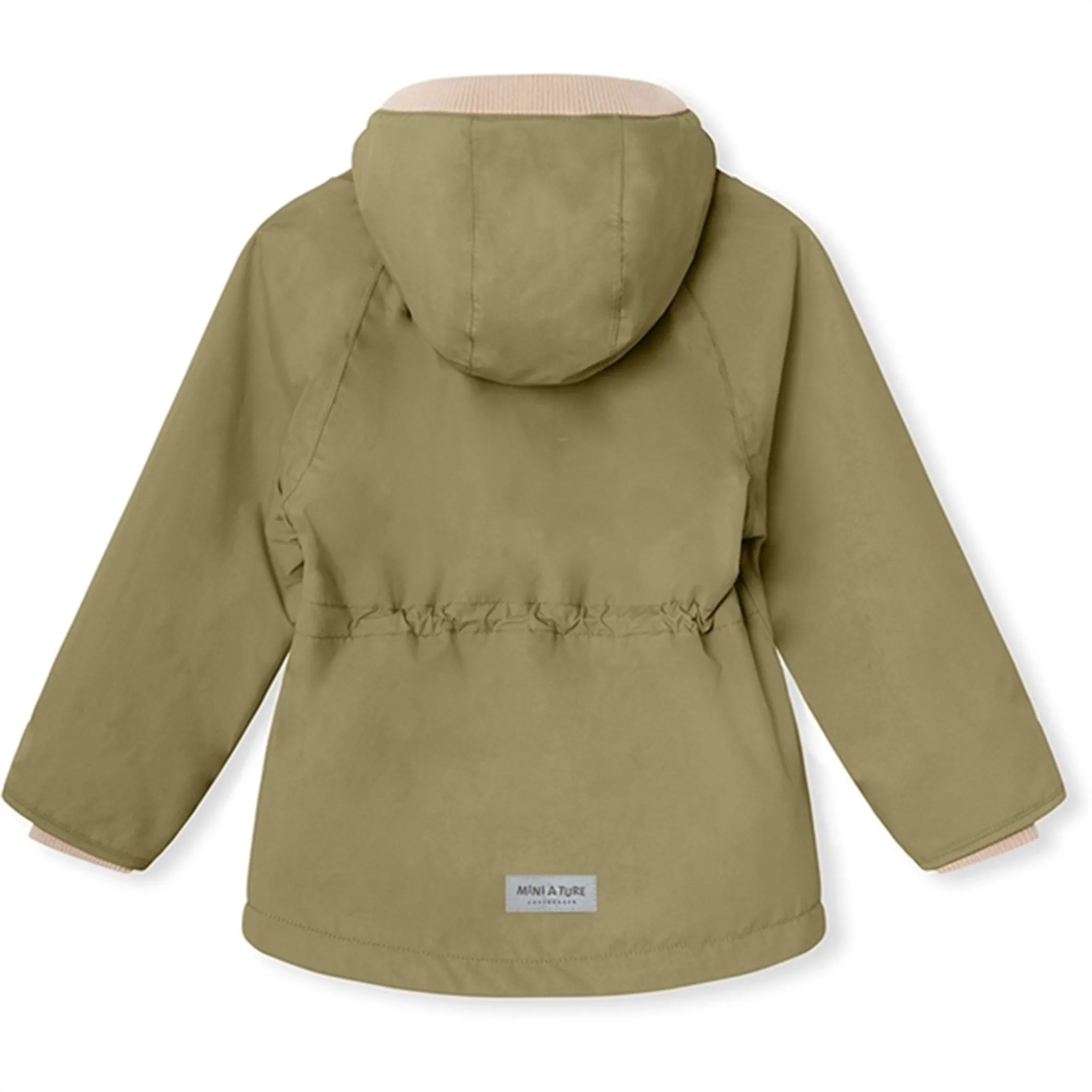 Non Irritating Tags Comfy Layers MINI A TURE VITORIO Spring Anorak w/Fleece Lining Aloe Green