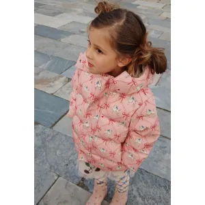 Konges Sl?jd Poodle Magnum Down Jacket Print Grs Modern Day Look Layering Compatible Cut