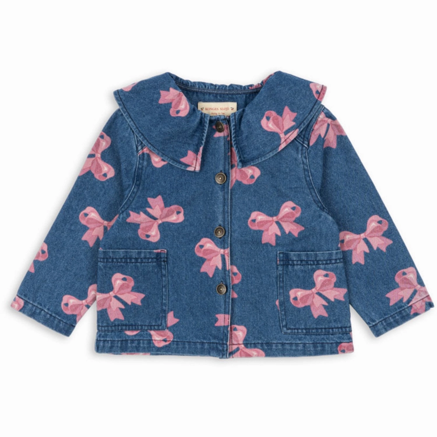 Konges Sl?jd Bella Bow (For Denim) Magot Collar Jacket Gots Water Repellent Coating