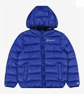 Valentine's look Casual Street Champion giacca leggera da ragazzo con cappuccio Legacy Outdoor Light Hooded 306485 BS071 bluette