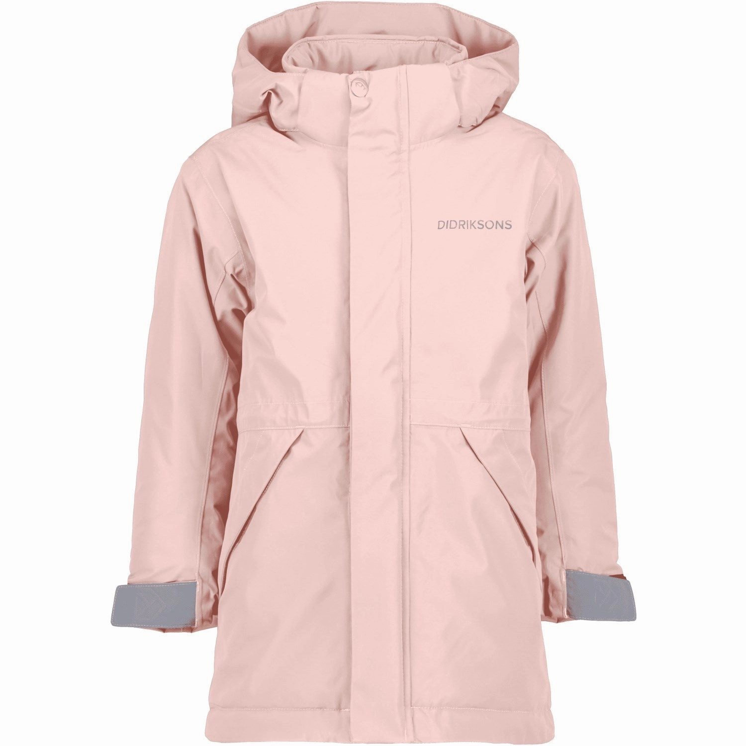 SeamSealed Edges Didriksons Dusty Pink Tundran Kids Parkas