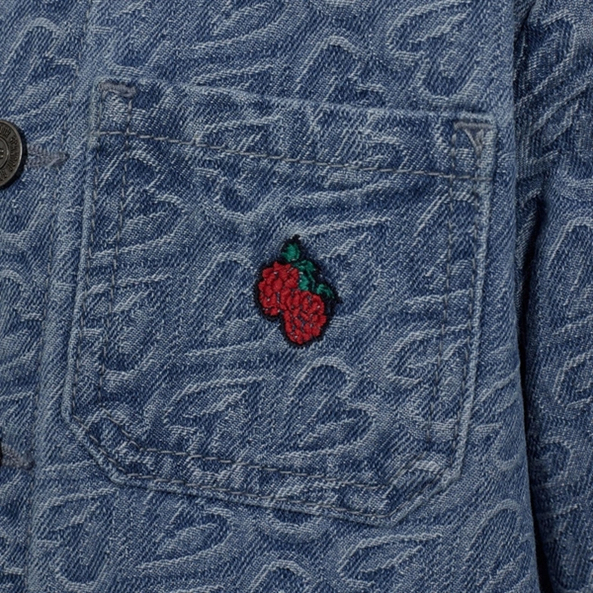 Eco Dye Process SiliconeGrip Sofie Schnoor Light Denim Blue Jacket