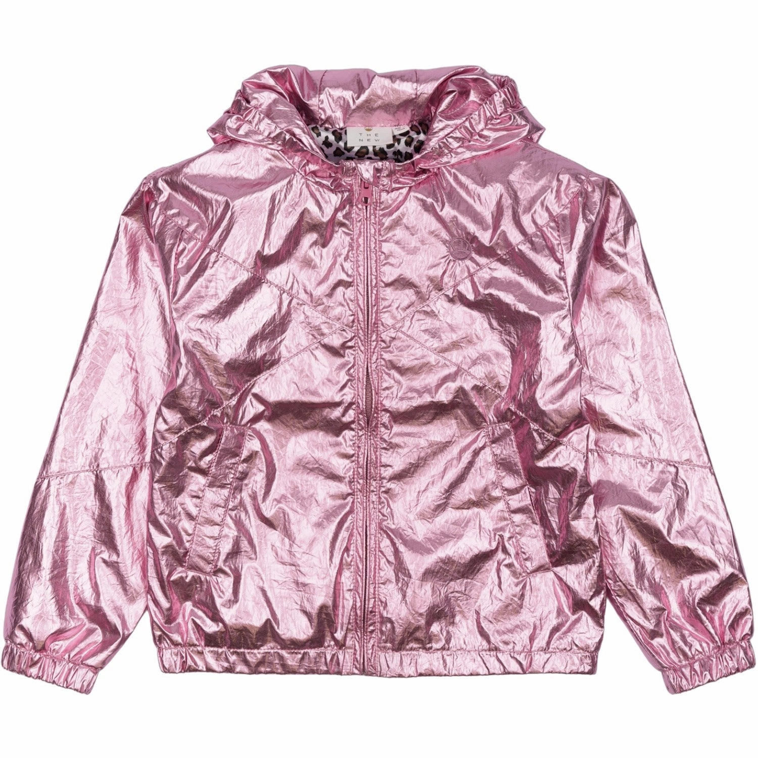 Double Layered Collar The New Old Rose Olandia Jacket