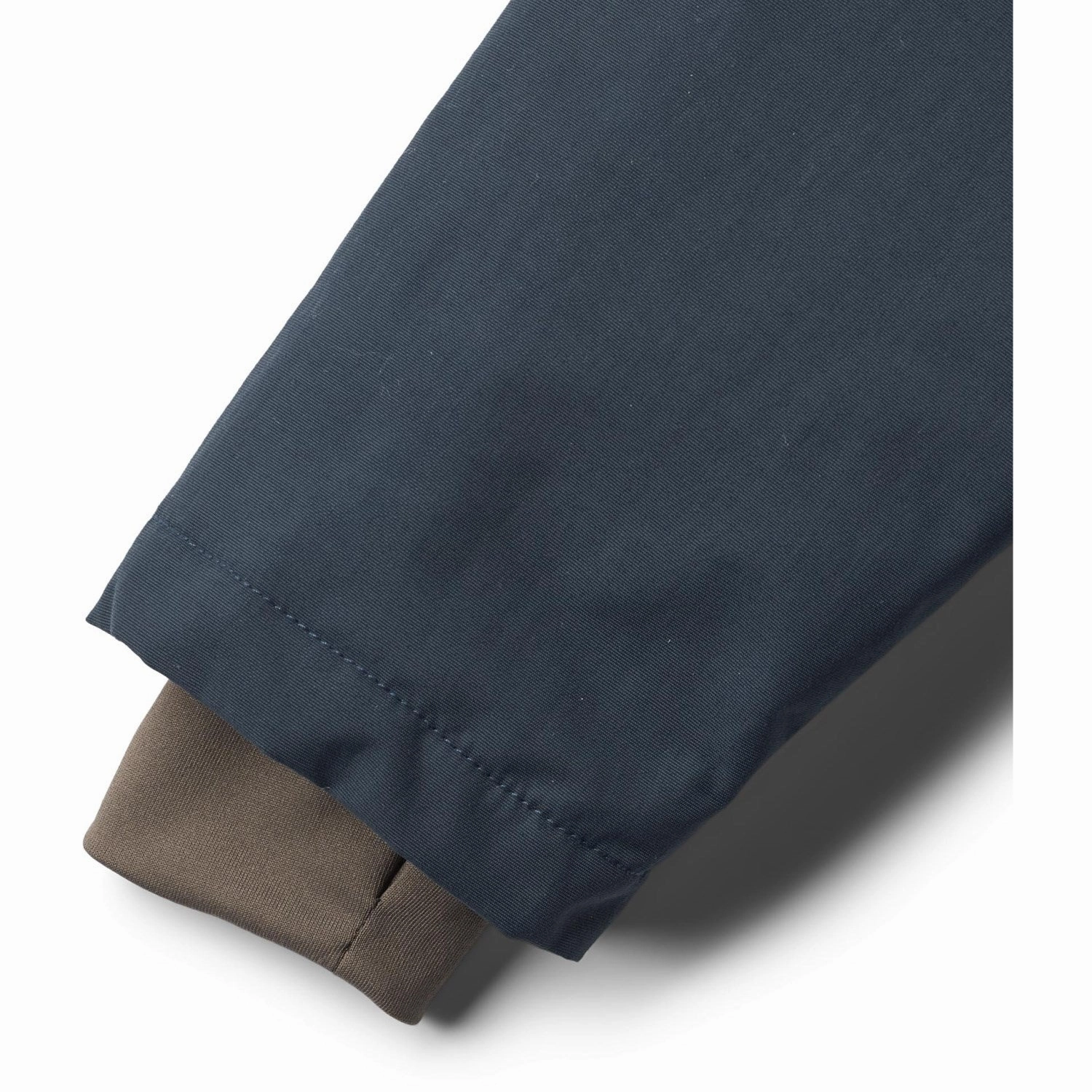 Non Bulky Profile Wheat Dark Blue Jacket Kasper Tech