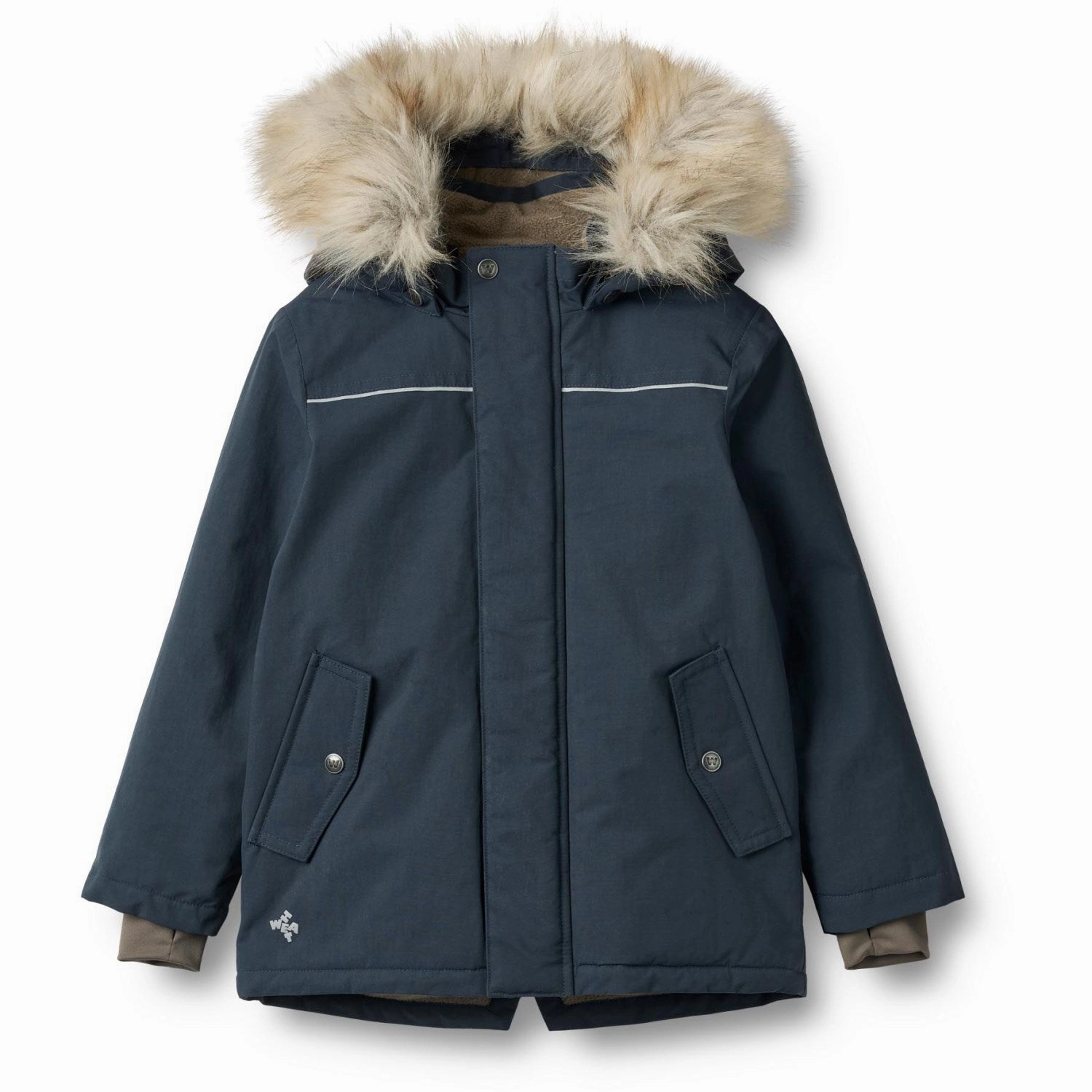 Wheat Dark Blue Jacket Kasper Tech AntiStaticFinish