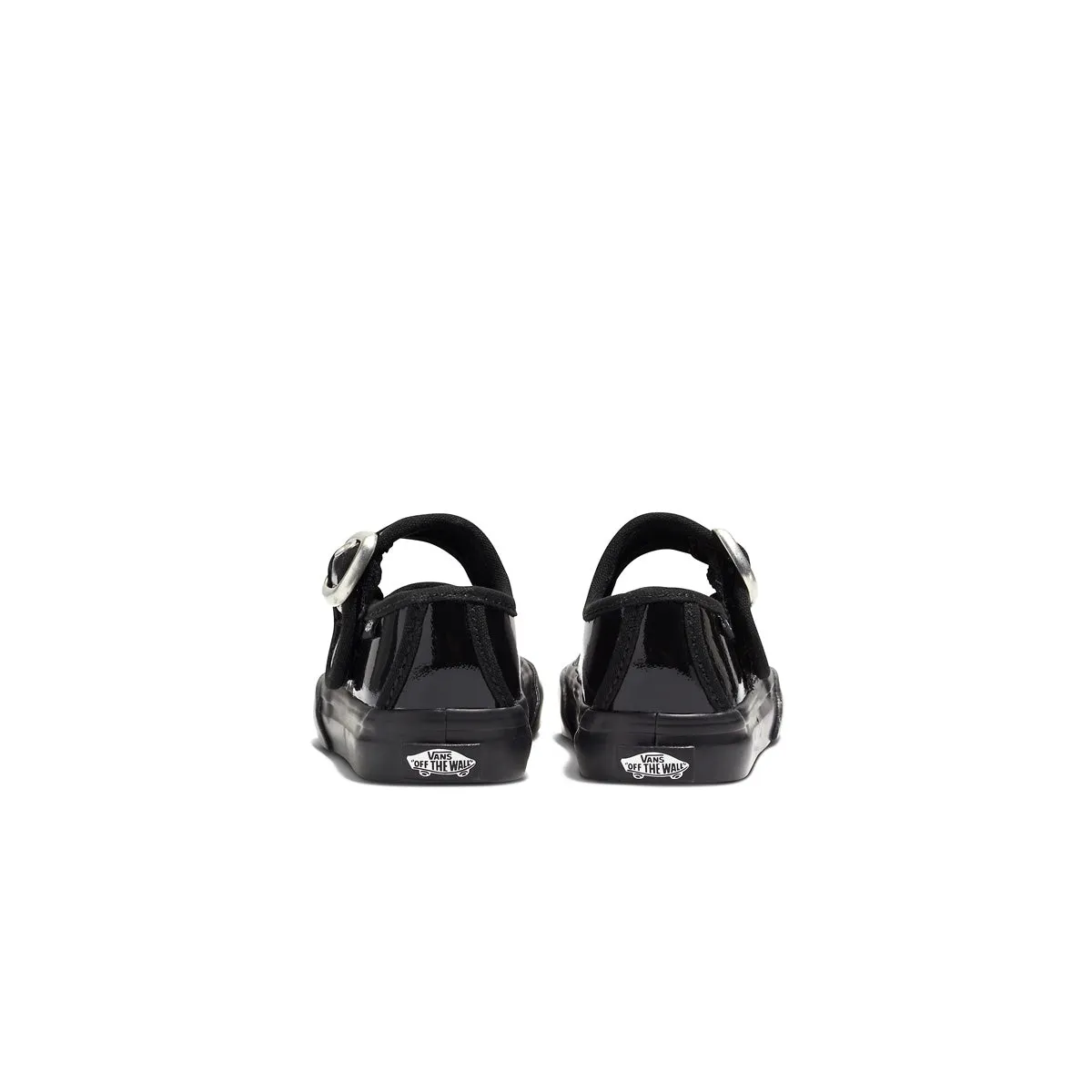 Toddlers Mary Jane 'Gothic Shine Black' Zip Fast