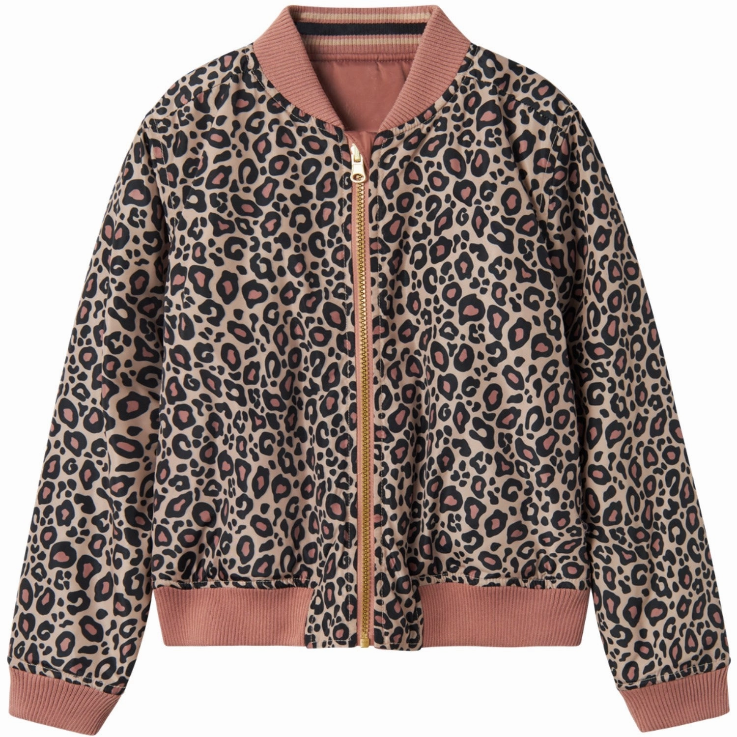 Travel Ready Name It Black Mariska Bomber Jacket Reversable