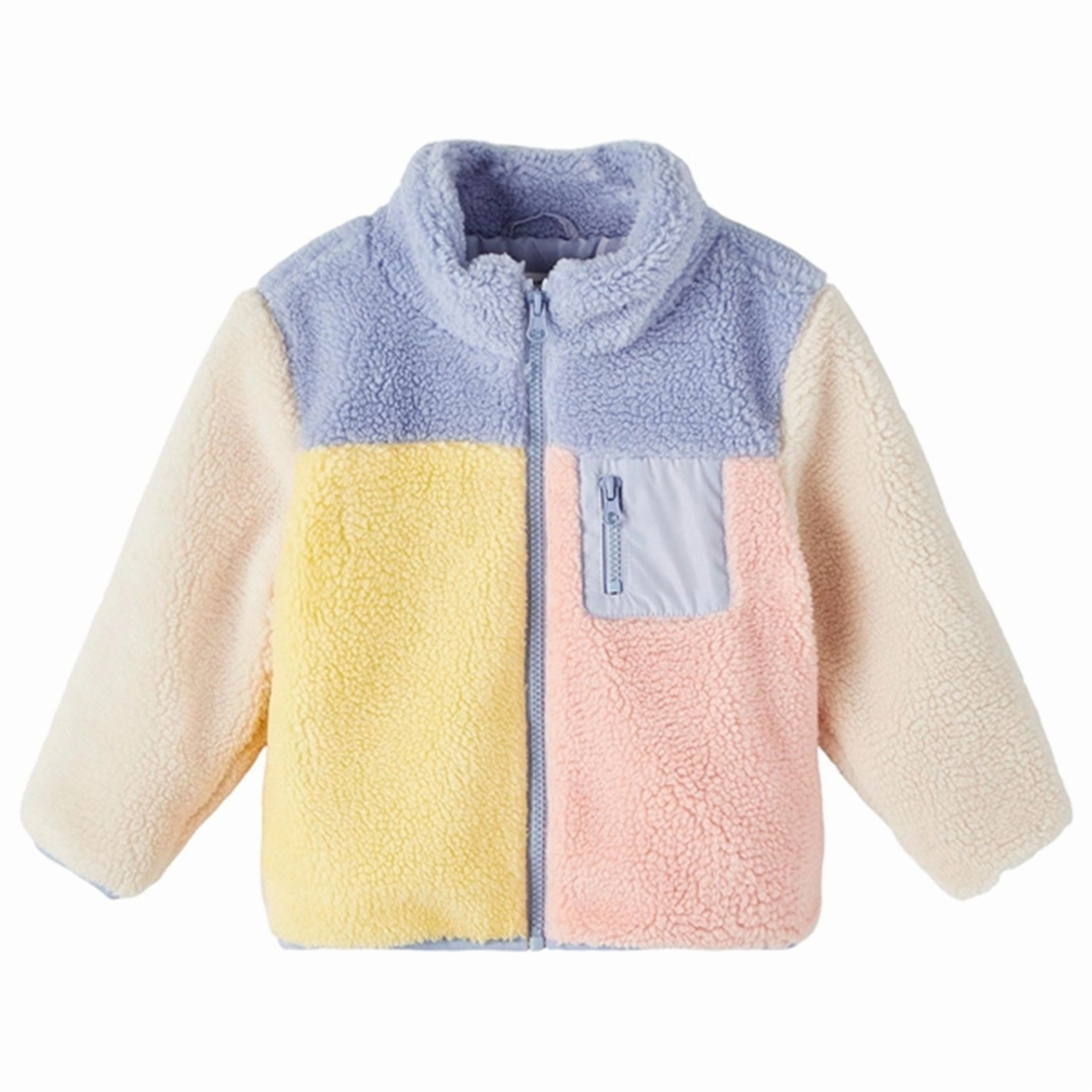 stand neck High Collar Design Name it Eventide Mabna Teddy Jacket