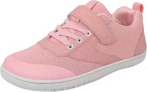 Sneakers for Girls Fashion Breathable Mesh Running Sneakers with Hook and Loop Comfortable Lightweight Sports Shoes