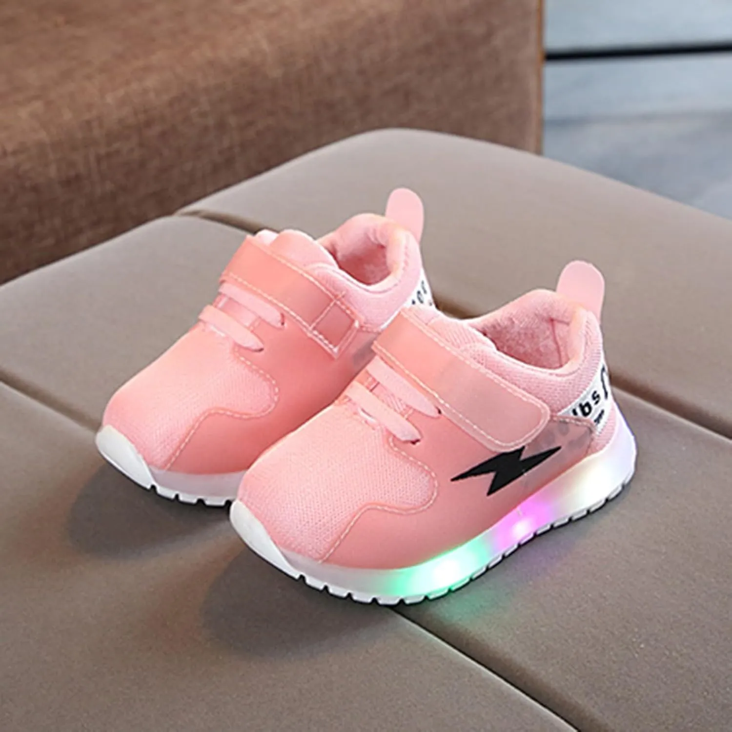 Sneakers for Girls Fashion Casual Luminous Shoes for Kids Running Walking Soft Bottom Breathable Non Slip Sports Shoes
