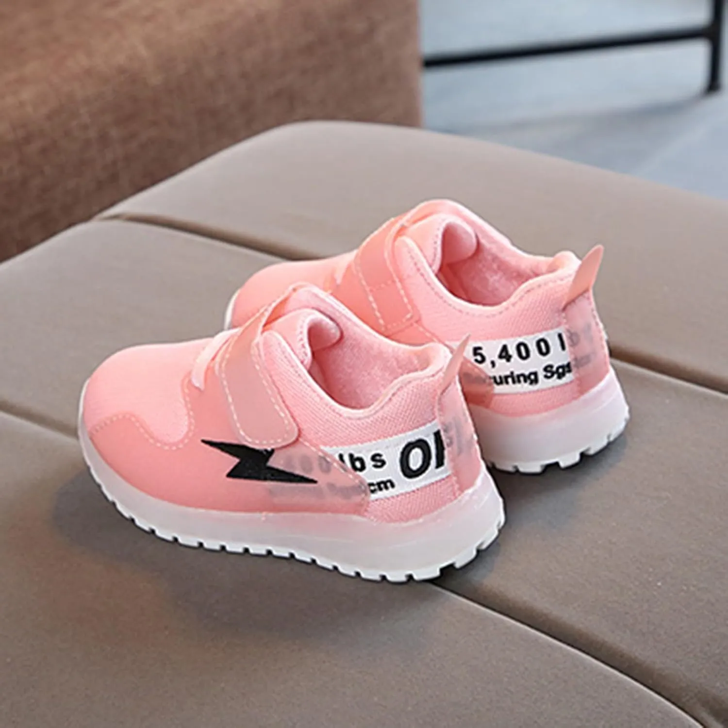 Sneakers for Girls Fashion Casual Luminous Shoes for Kids Running Walking Soft Bottom Breathable Non Slip Sports Shoes