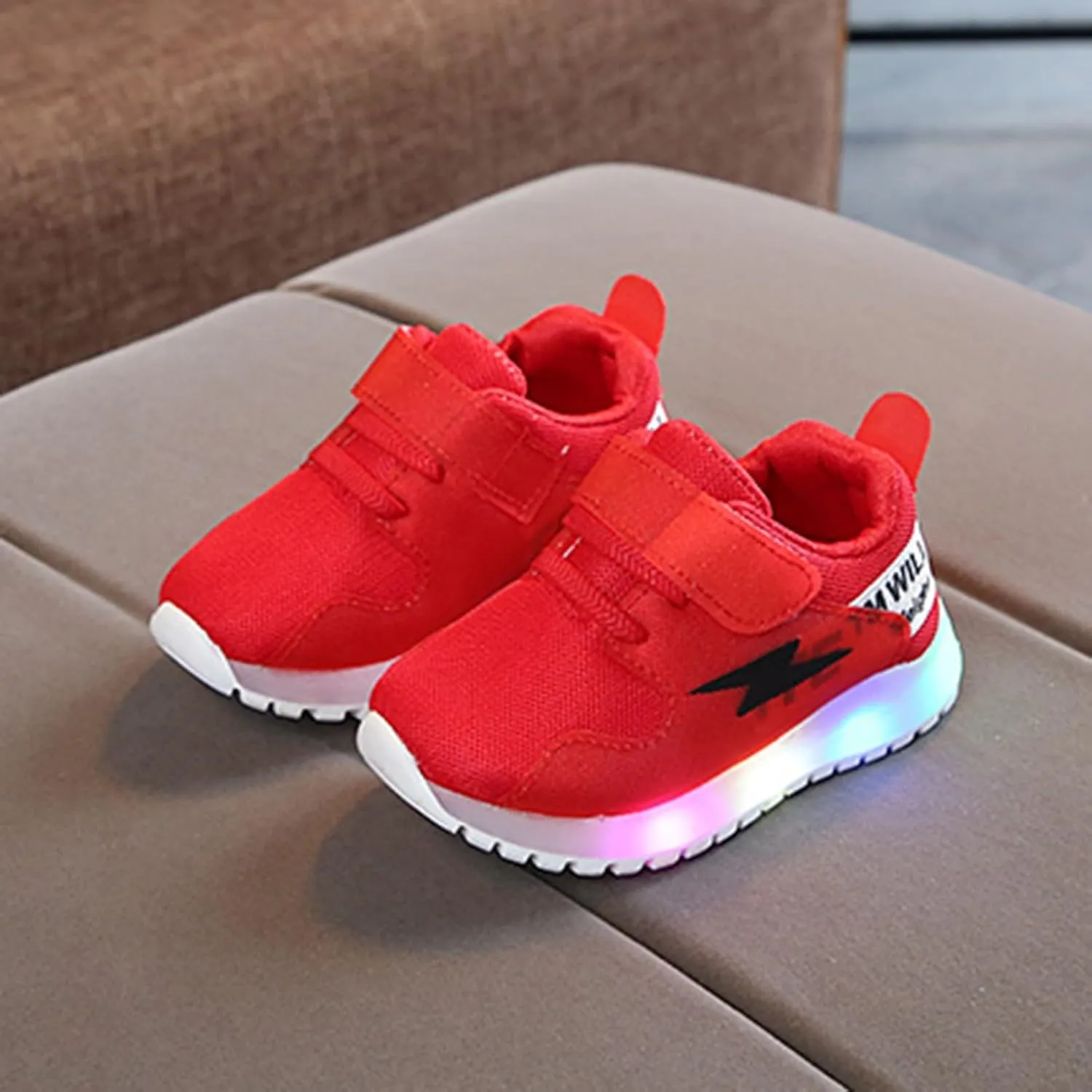 Sneakers for Girls Fashion Casual Luminous Shoes for Kids Running Walking Soft Bottom Breathable Non Slip Sports Shoes