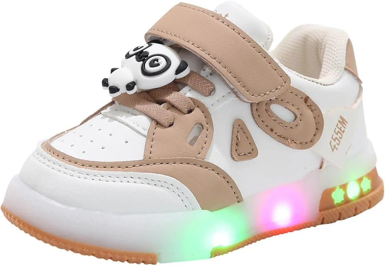 Sneakers for Girls Fashion Light Up Breathable Shoes for Girls Birthday Running Walking Non Slip Sports Shoes